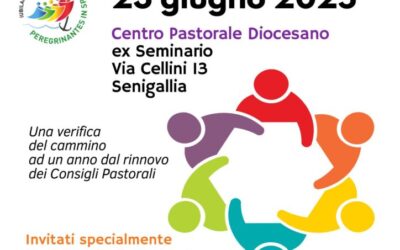 Assemblea Diocesana – Senigallia, Centro Pastorale Diocesano, Lunedì 23 giugno 2025 ore 18:30 – 22:30