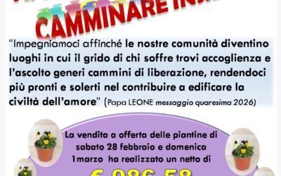 Grazie alla comunità per le offerte della giornata della carità 2026