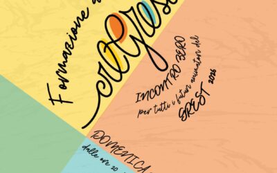 Formazione animatori Grest – Domenica 29 marzo 2026 ore 20,00