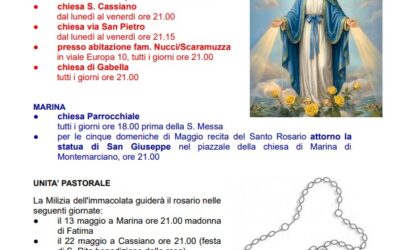 Mese Mariano Unità Pastorale