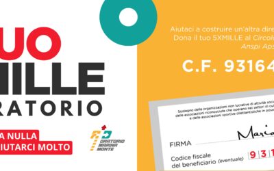 Firma il 5XMILLE all’ Oratorio Altradirezione