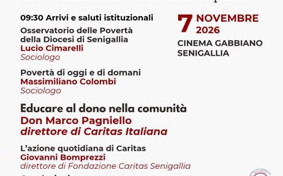 Il Grido del Povero, Una comunità che non volta le spalle – con don Marco Pagniello, Direttore di Caritas italiana – Sabato 7 novembre ore 9:30, Senigallia Cinema Gabbiano
