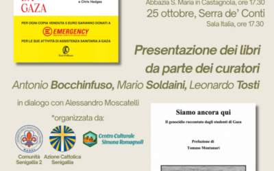 Il loro grido è la mia voce – Poesie da Gaza. Presentazione dei libri da parte dei curatori – 23-24-25 Ottobre 2026